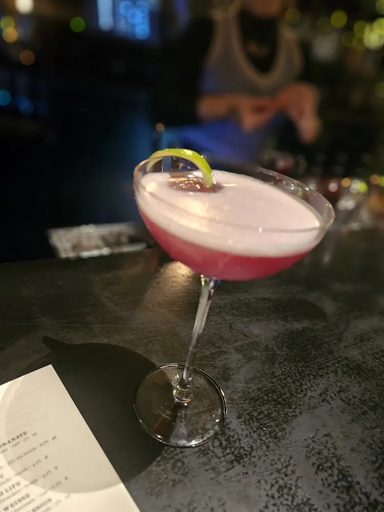 Coupe Cocktail with Mint